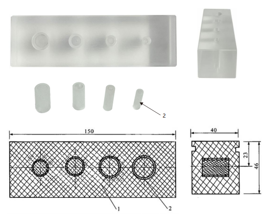 JJG1050-2009X、y射線骨密度儀測試四肢體模 腰椎體模